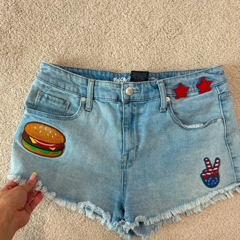 Comfy, happy and sexy jean shorts, Size S/M. Very good condition